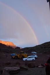 Double rainbow over the campground [fri apr 22 18:52:21 mdt 2022]